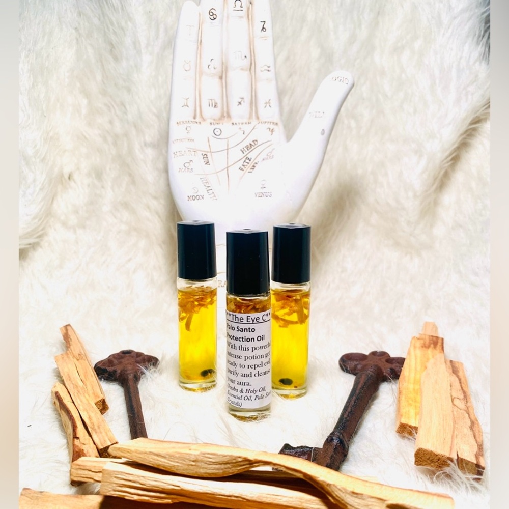 Protection Magic Potion Oil|Palo Santo|Handmade|.33 fl Oz